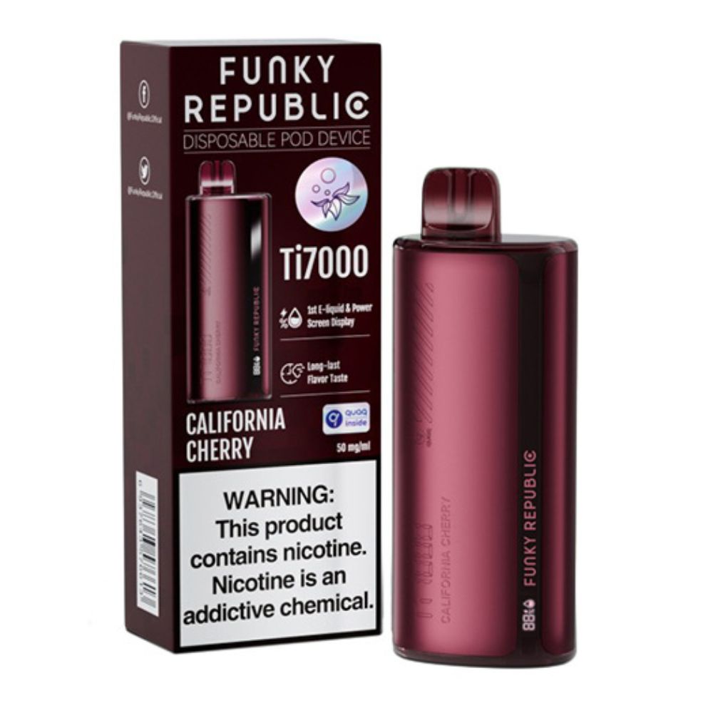 Elfbar Pod Descartavel Funky Republic TI7000 Puffs
