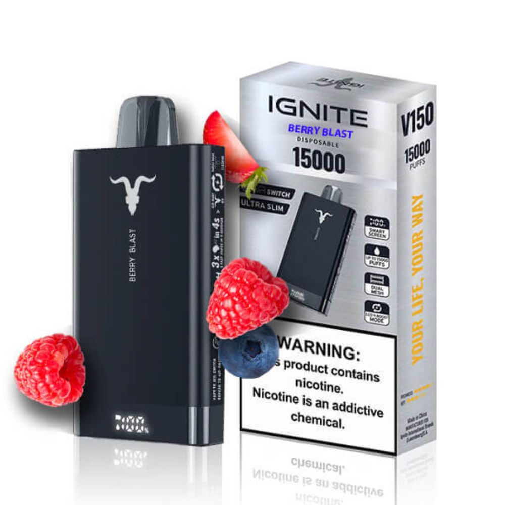 Ignite V150 Pod Descartável 15000 Puffs