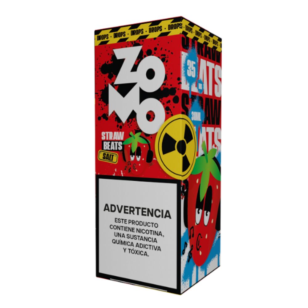 Zomo Nic Salt 30ml - 20mg Straw Beats
