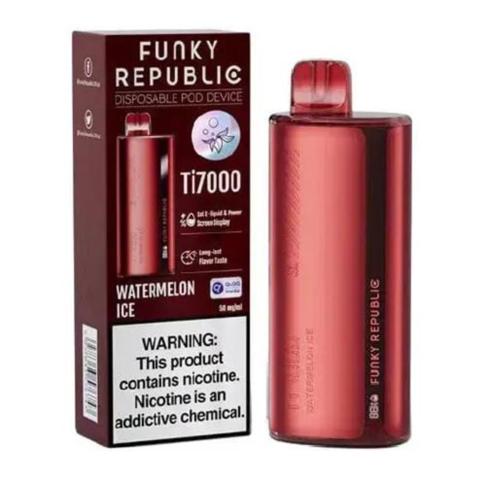 Elfbar Pod Descartavel Funky Republic TI7000 Puffs