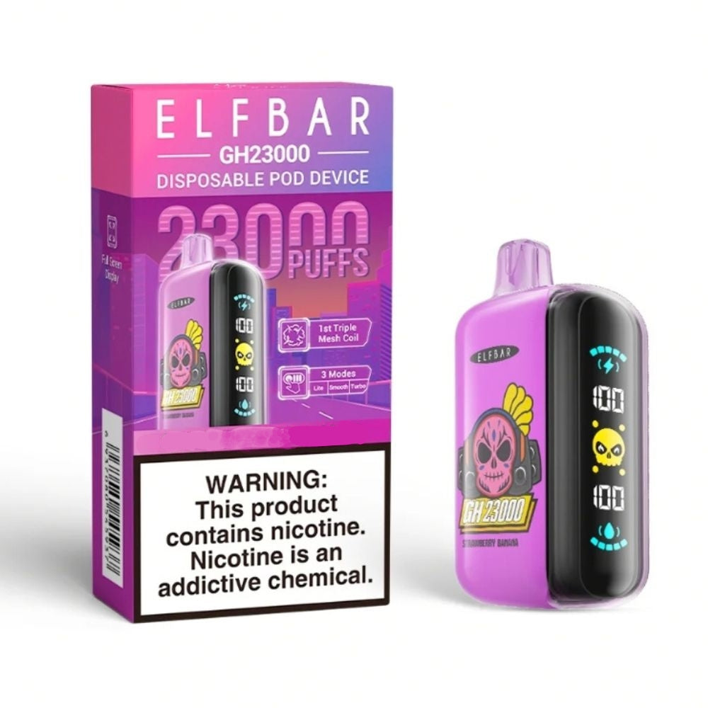 Elfbar Pod Descartável GH23000 Puffs via Motoboy para Balneário Camboriú, Itajaí, Camboriú e Itapema.