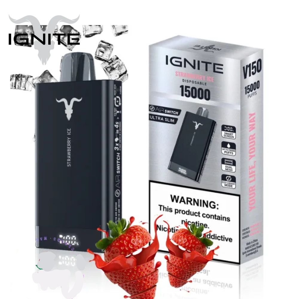 Ignite V150 Pod Descartável 15000 Puffs