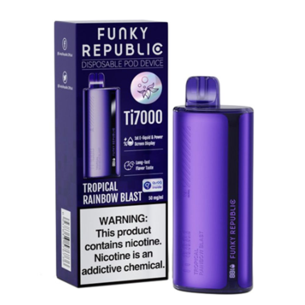 Elfbar Pod Descartavel Funky Republic TI7000 Puffs