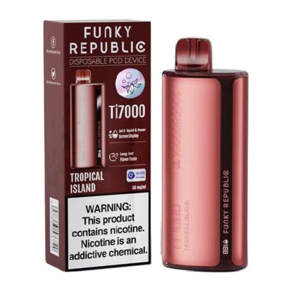 Elfbar Pod Descartavel Funky Republic TI7000 Puffs