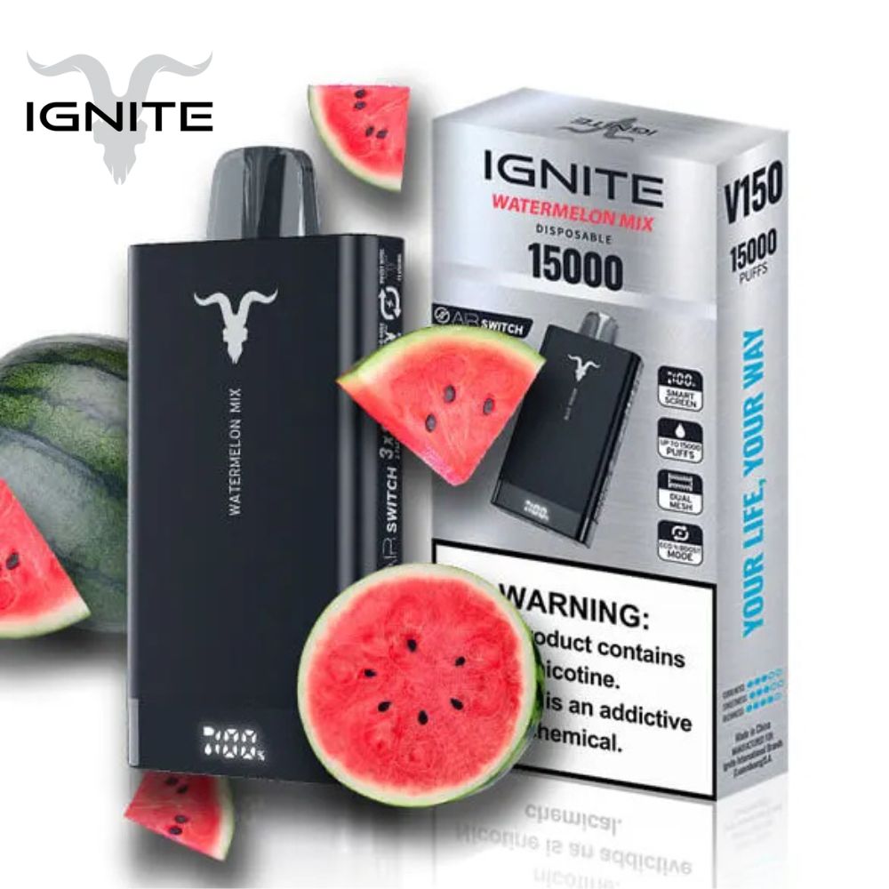 Ignite V150 Pod Descartável 15000 Puffs