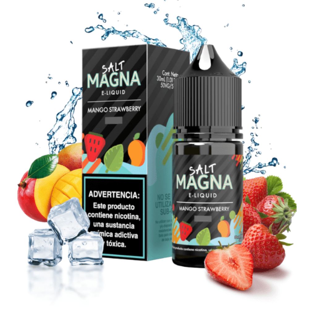 Magna Nic Salt 30ml - 50mg Mango Strawberry Mint