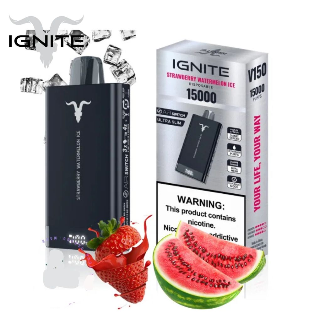 Ignite V150 Pod Descartável 15000 Puffs