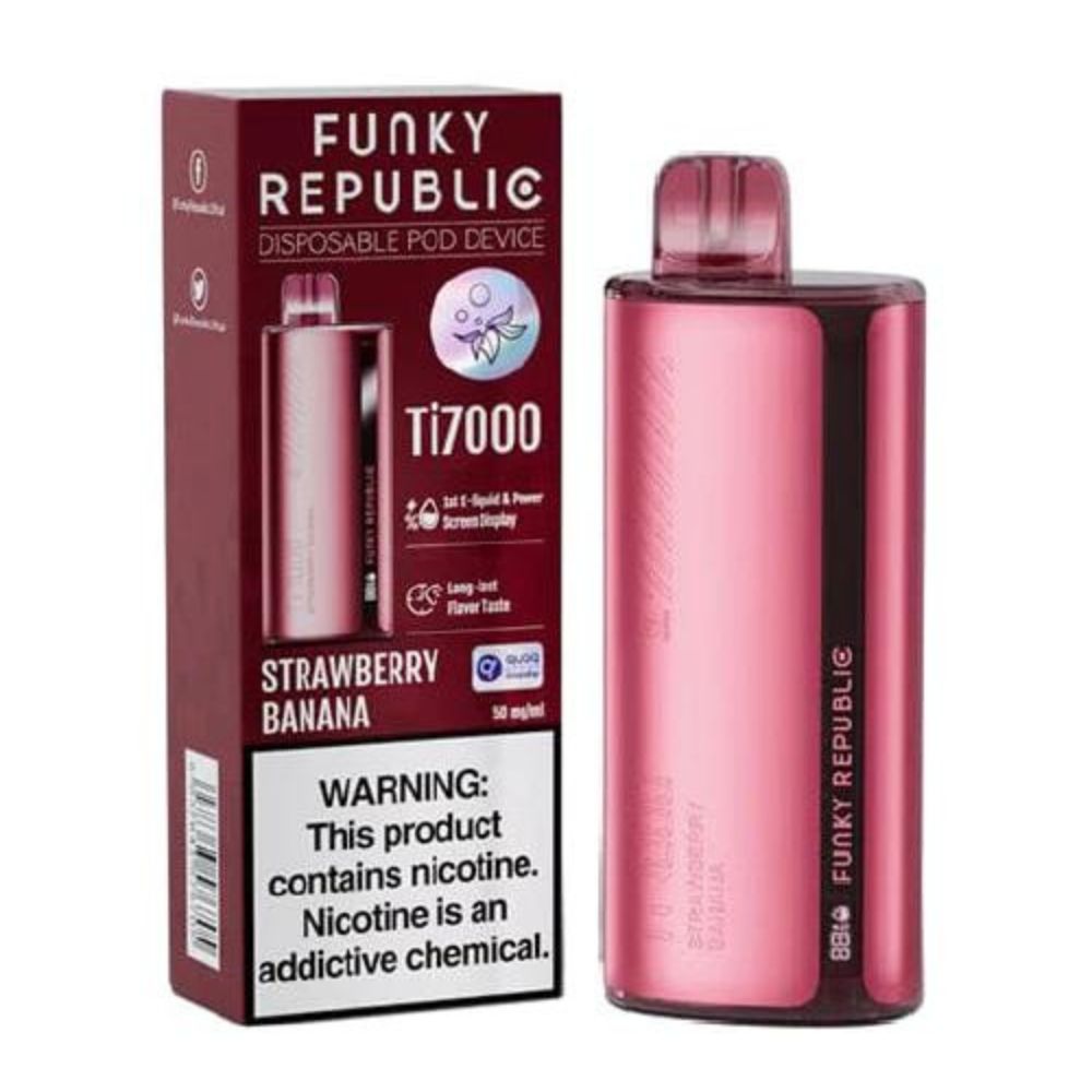 Elfbar Pod Descartavel Funky Republic TI7000 Puffs