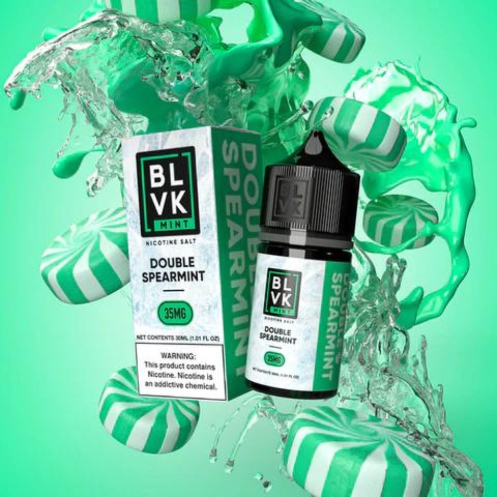 BLVK Mint Nic Salt 30ml - 35mg Double Spearmint