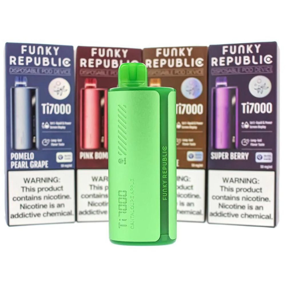 Elfbar Pod Descartavel Funky Republic TI7000 Puffs
