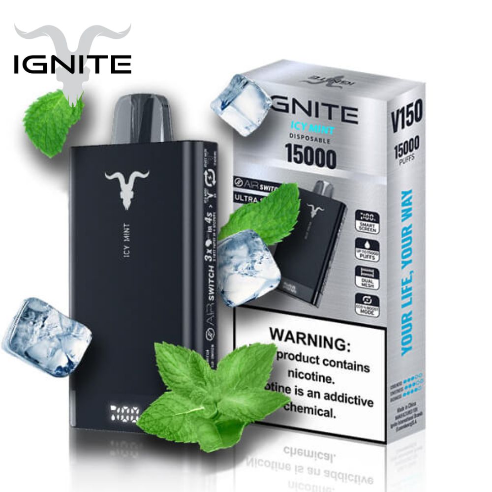 Ignite V150 Pod Descartável 15000 Puffs