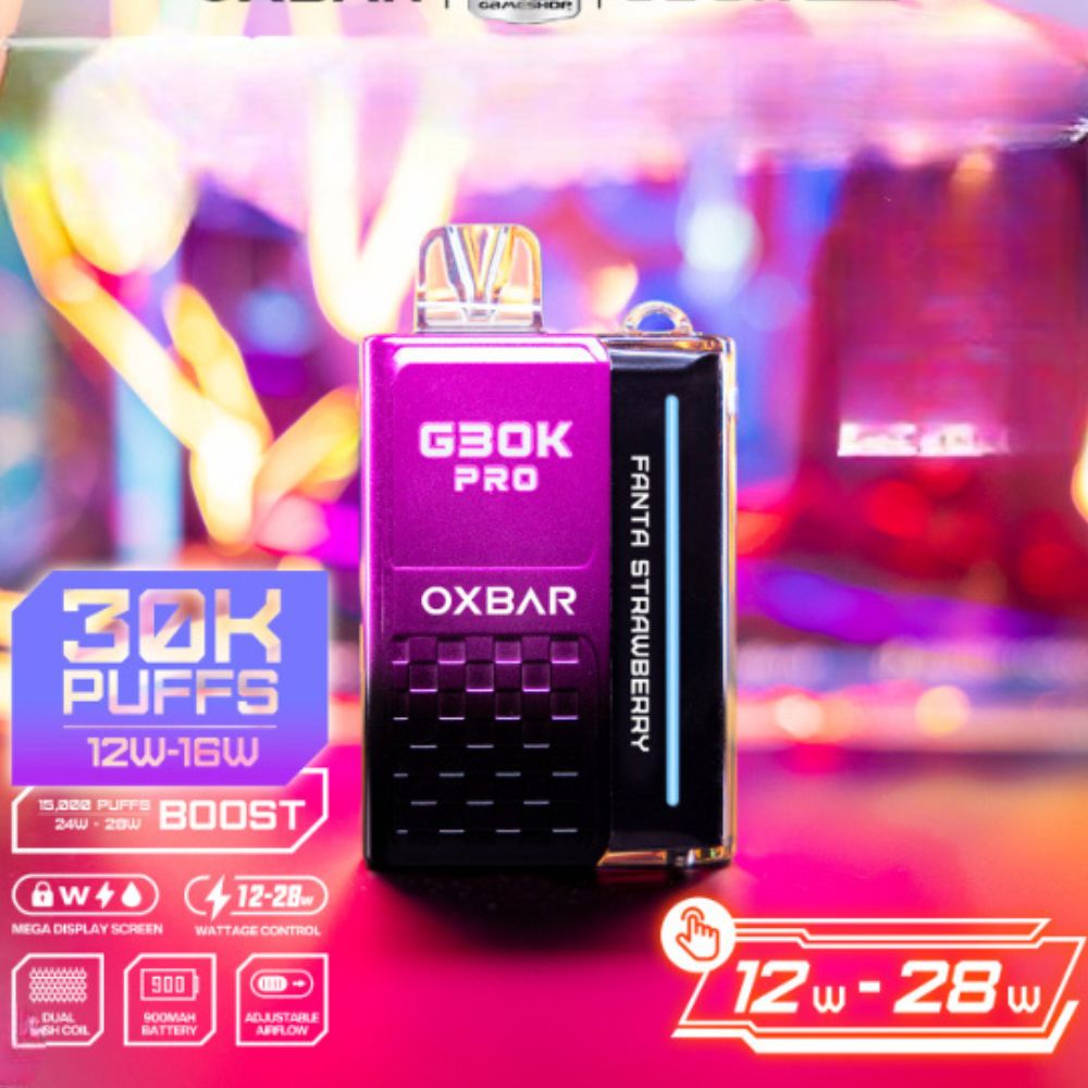 Oxbar Pod Descartável G30k PRO 30000 Puffs