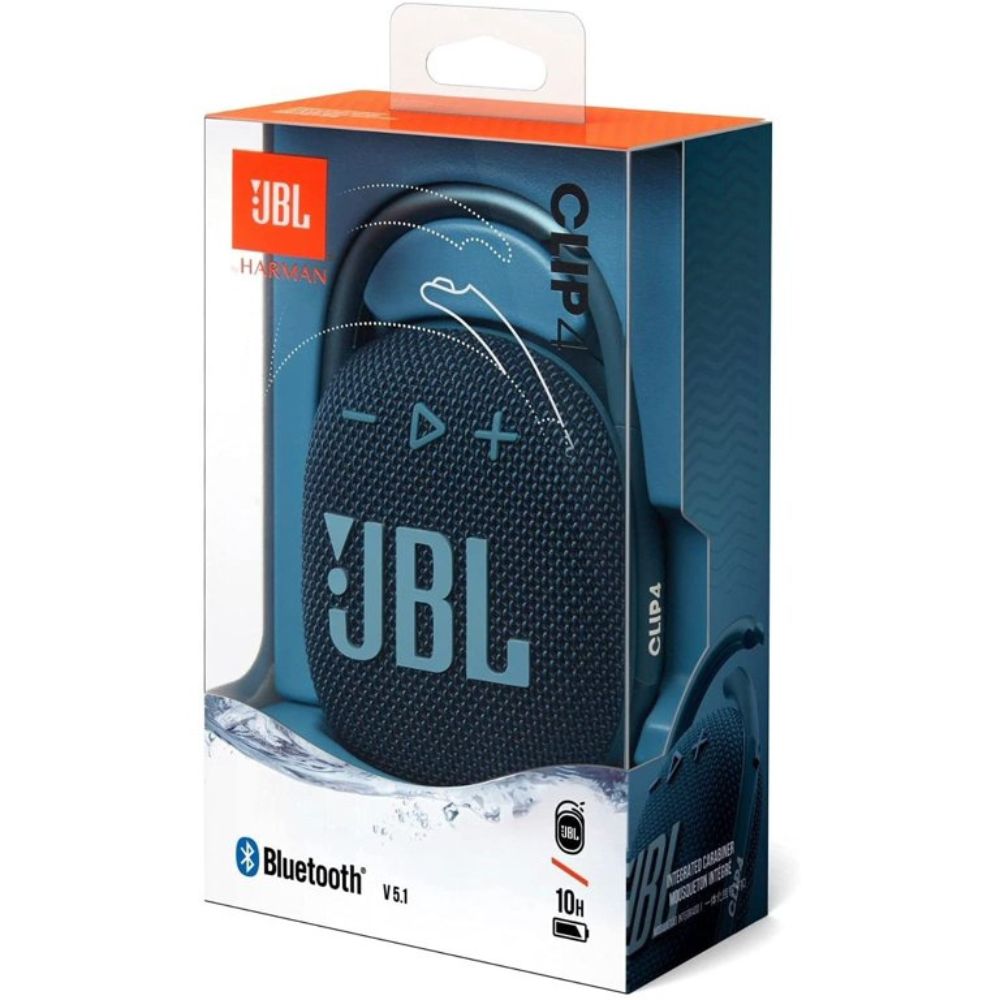 JBL CLIP 4 | Caixa de som Jbl à prova d'água com Bluetooth