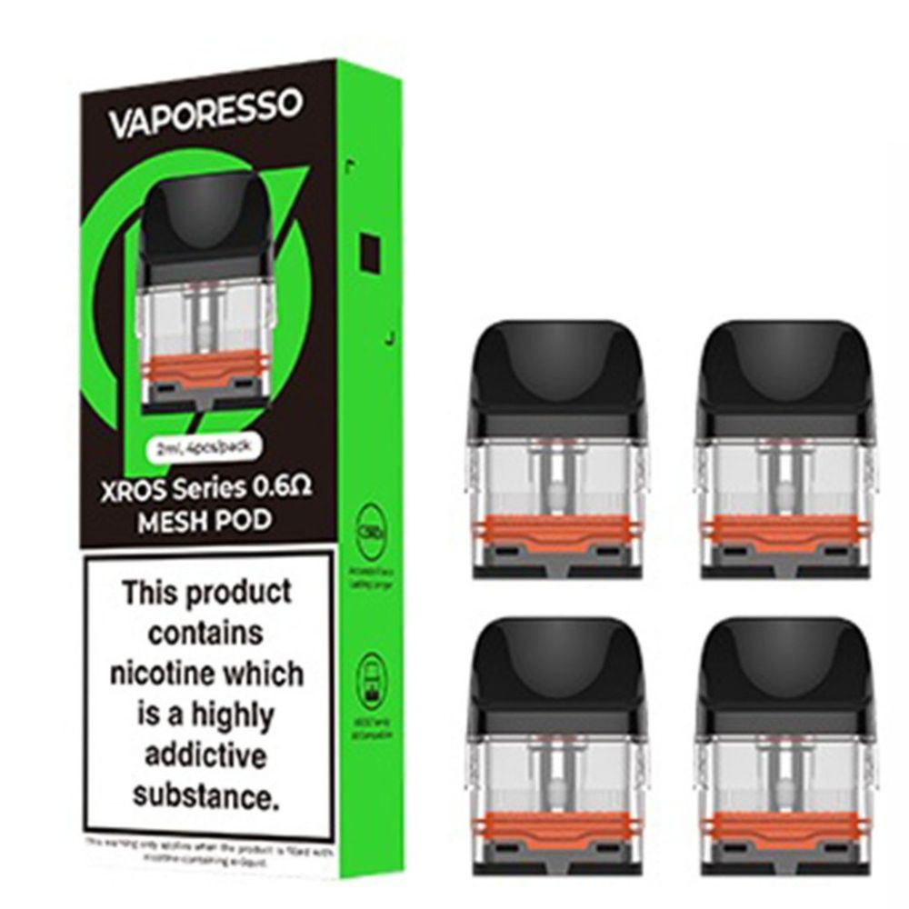 Vaporesso Xros Series Cartucho de Reposição 2ml 0,6 Ohm Mesh (1 Unidade)