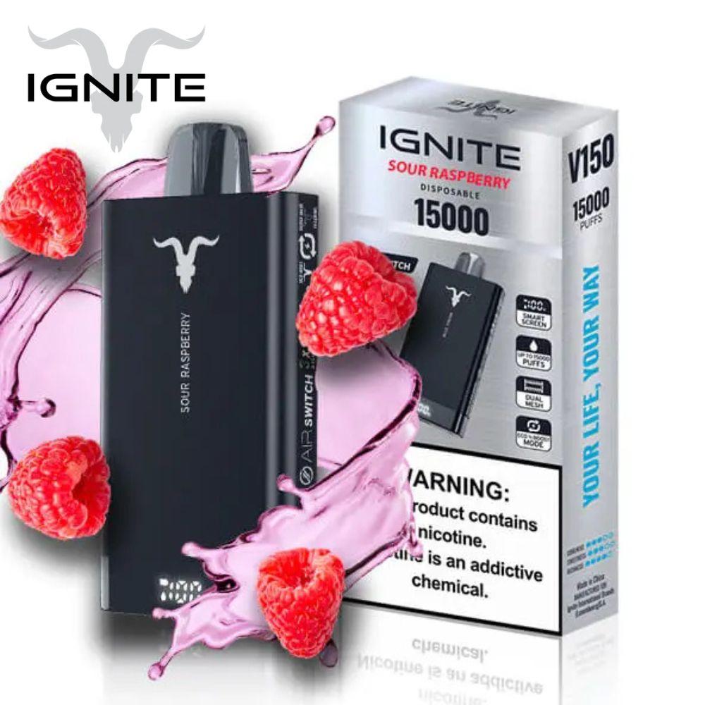 Ignite V150 Pod Descartável 15000 Puffs