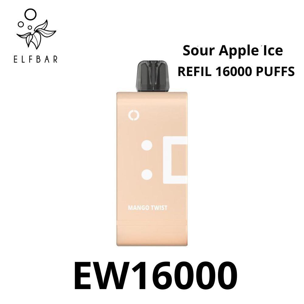 ELF-EW16000 Refil 16k: Sour Apple Ice
