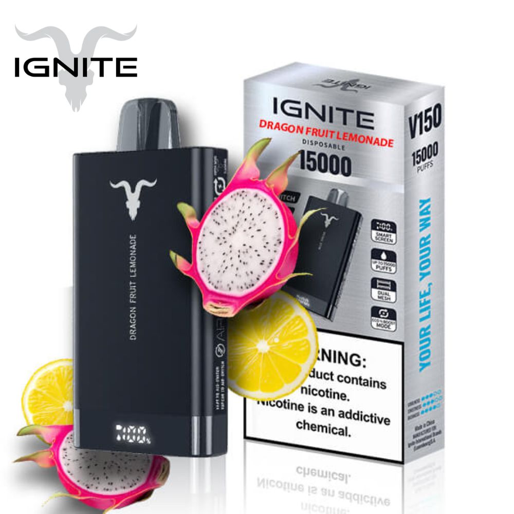 Ignite V150 Pod Descartável 15000 Puffs