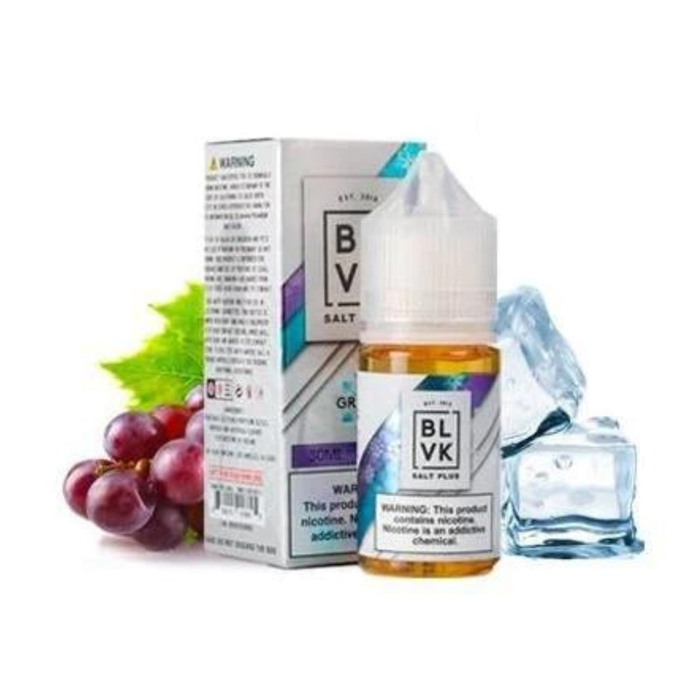 BLVK Plus Nic Salt 30ml - 35mg Grape Ice