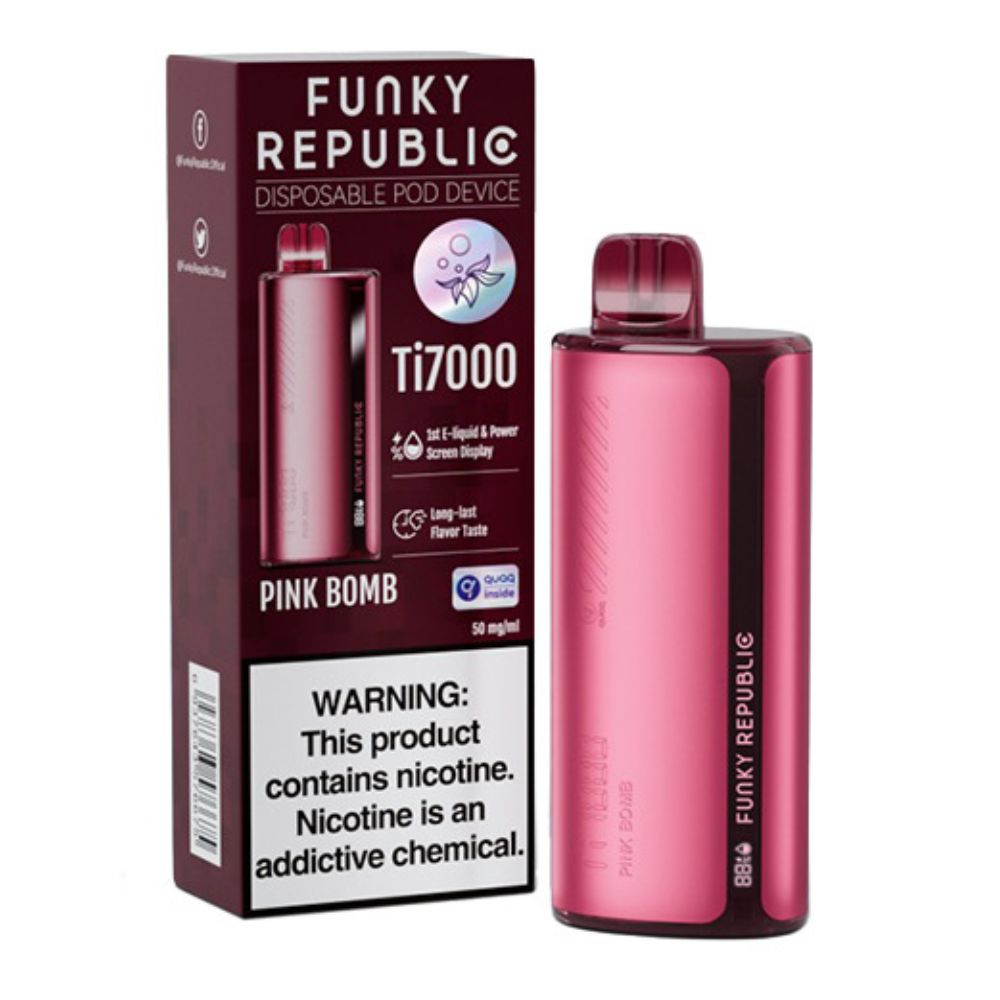 Elfbar Pod Descartavel Funky Republic TI7000 Puffs