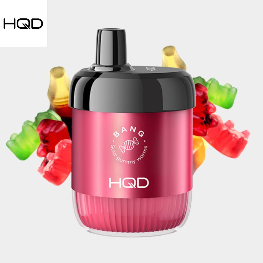 HQD-BANG-5K: Sour Gummy Worms