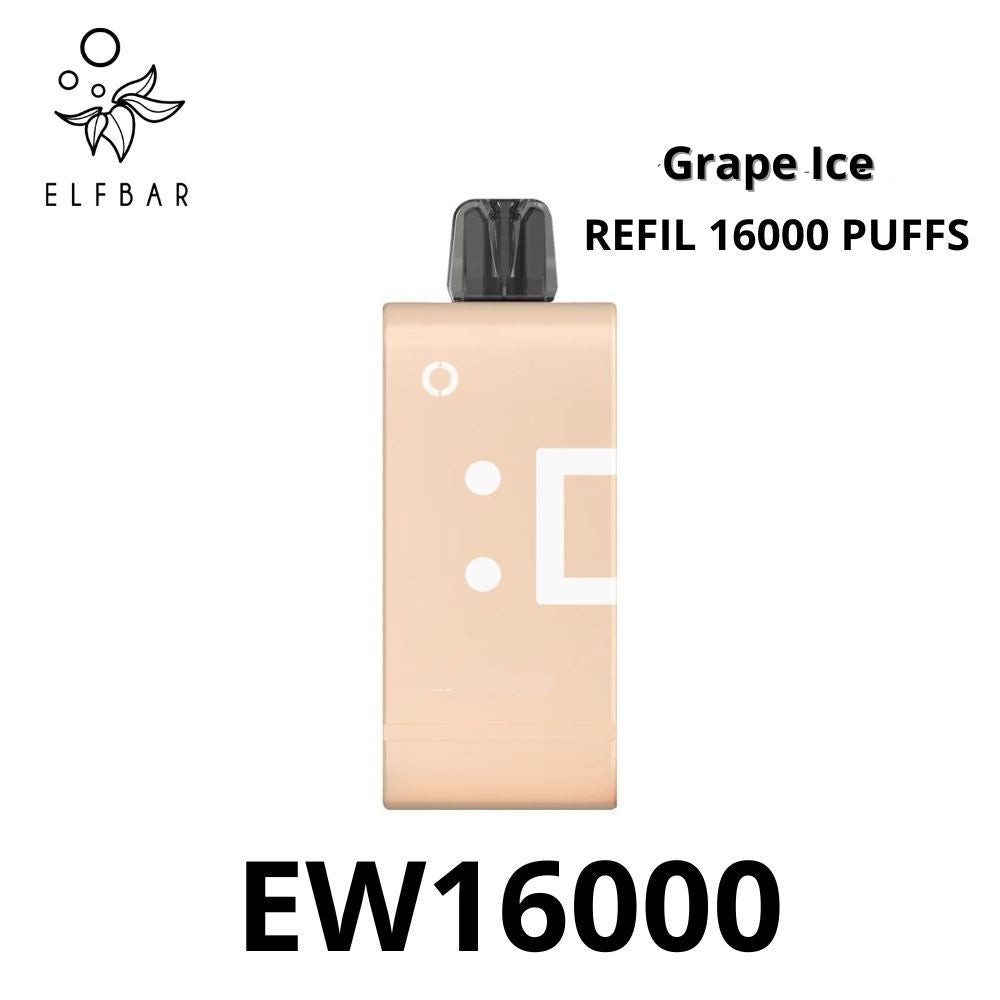 ELF-EW16000 Refil 16k: Grape Ice