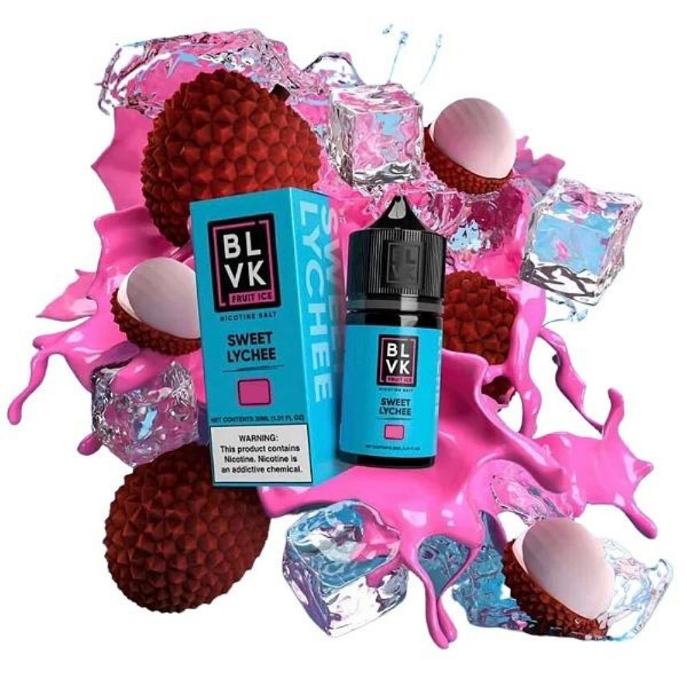 BLVK Fruit Ice Nic Salt 30ml - 35mg Sweet Lychee