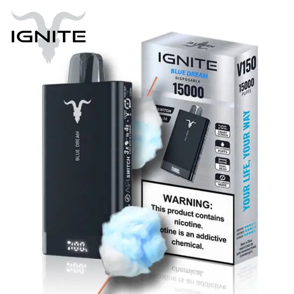 Ignite V150 Pod Descartável 15000 Puffs
