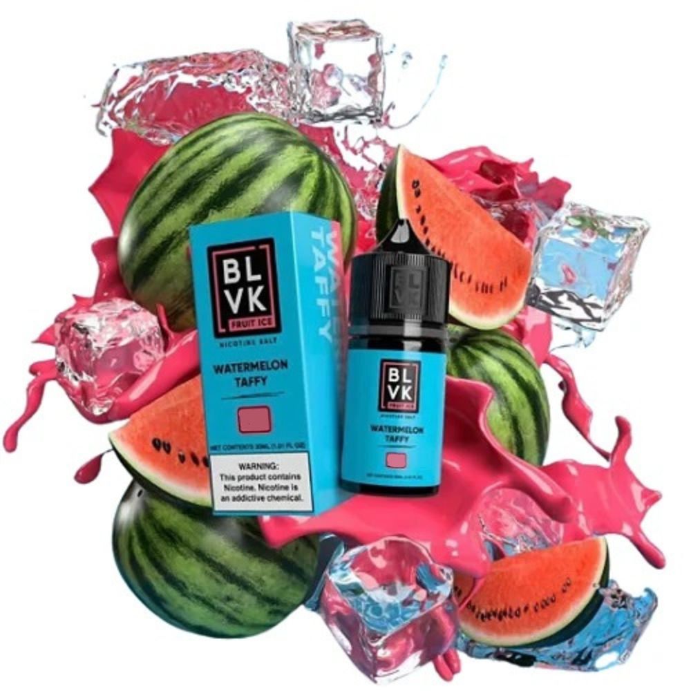 BLVK Fruit Ice Nic Salt 30ml - 50mg Watermelon Taffy