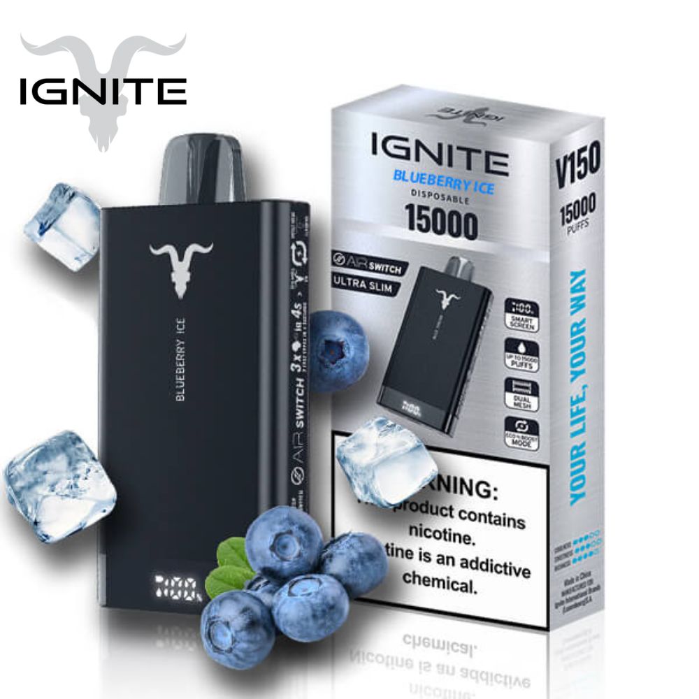Ignite V150 Pod Descartável 15000 Puffs