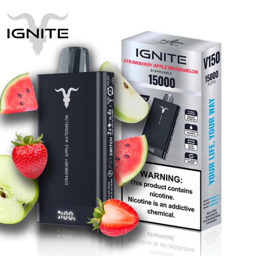 Ignite V150 Pod Descartável 15000 Puffs