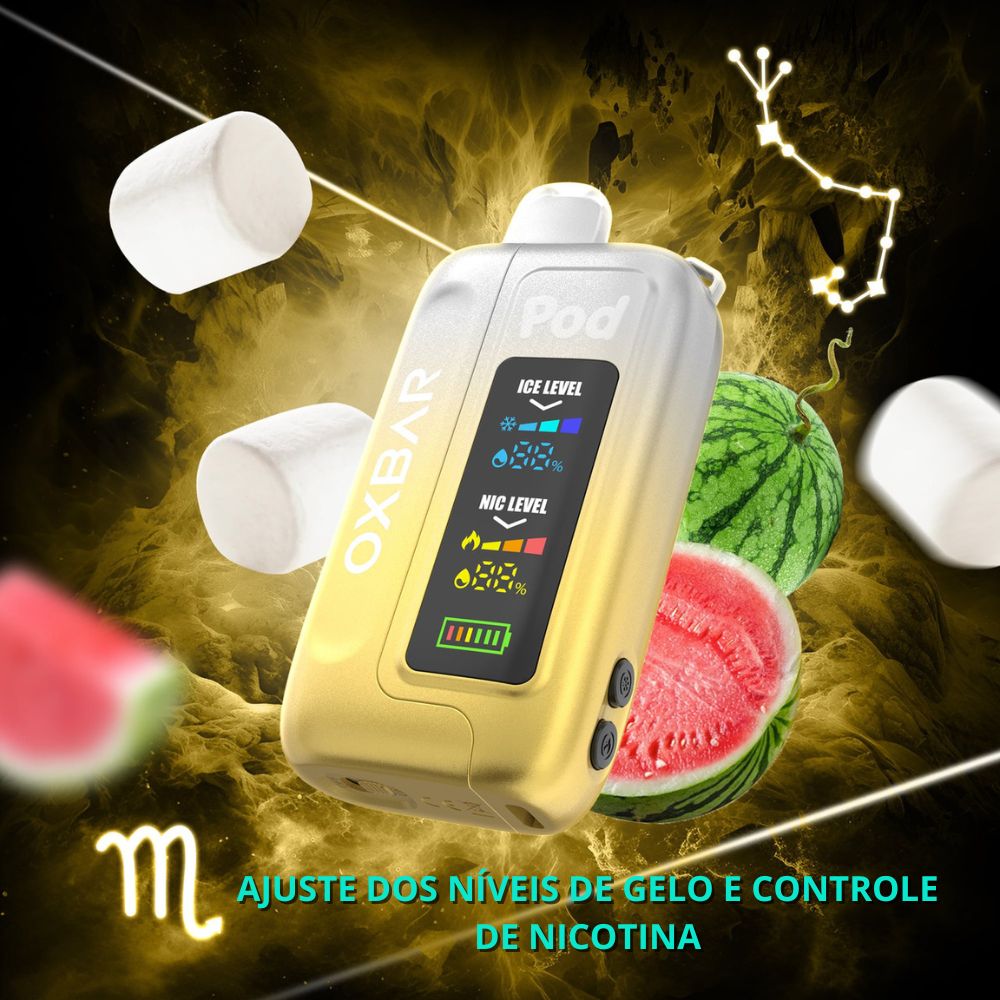 OXR-ICE-NIC-CON35k: White Gummy Watermelon