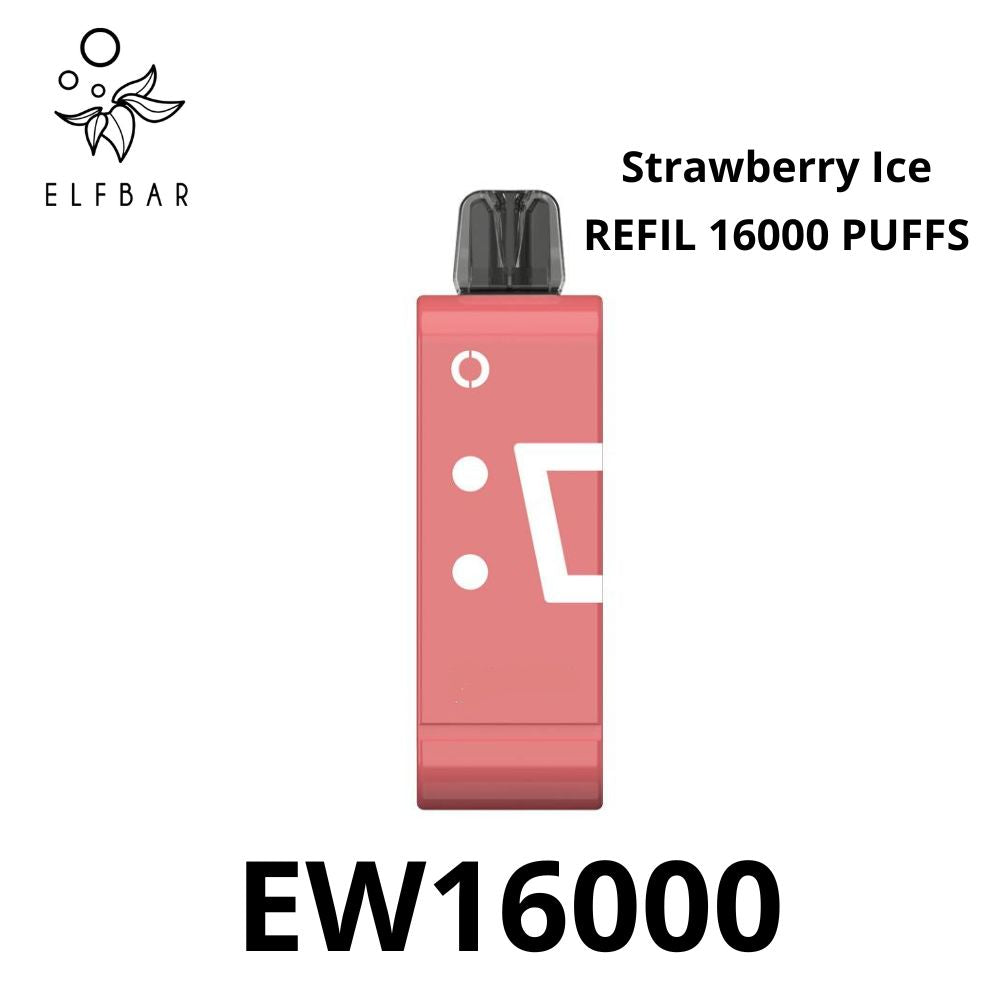 ELF-EW16000 Refil 16k: Strawberry Ice