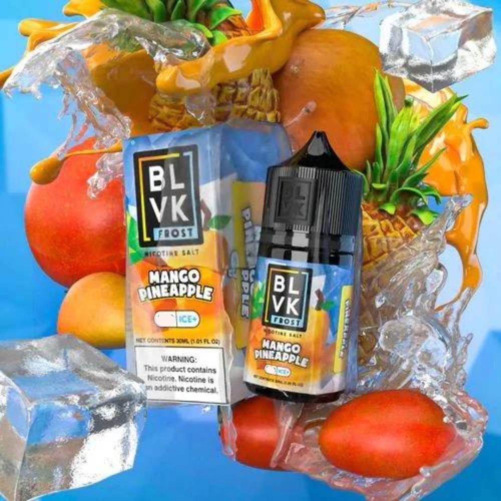 BLVK Frost Nic Salt 30ml - 35mg Mango Pineapple Ice