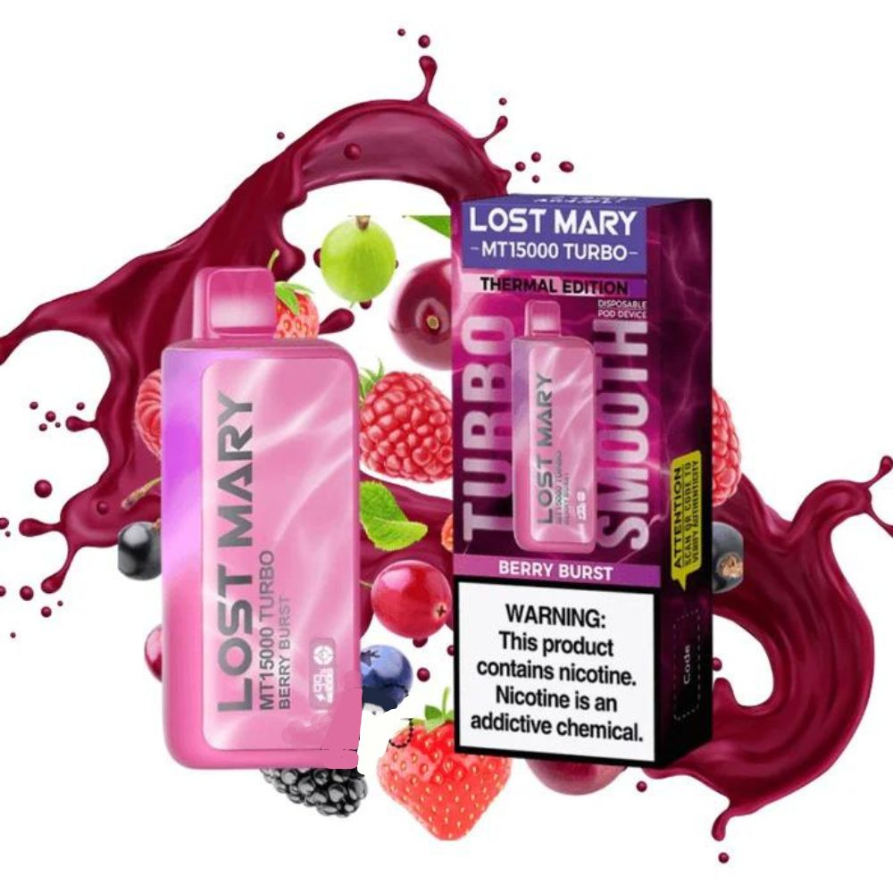 Lost Mary Pod Descartável Turbo MT15000 Puffs