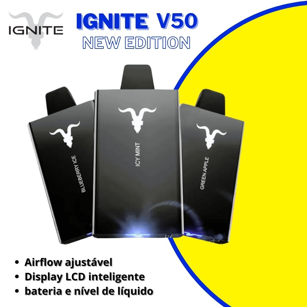 Ignite V50 New Edition Pod Descartável 5000 Puffs