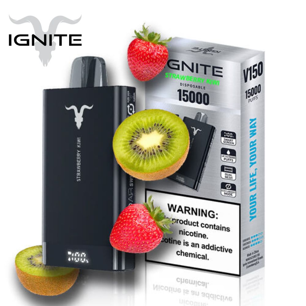 Ignite V150 Pod Descartável 15000 Puffs