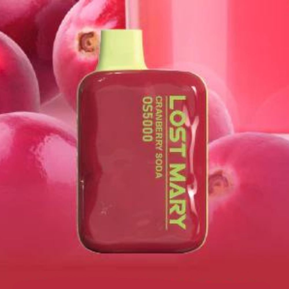 Lost Mary Os5000 Pod Descartável 5000 Puffs Granberry Soda. Entrega rápida do seu Lost Mary Os5000 Pod Descartável 5000 Puffs via Motoboy para Balneário Camboriú, Itajaí, Camboriú e Itapema.
