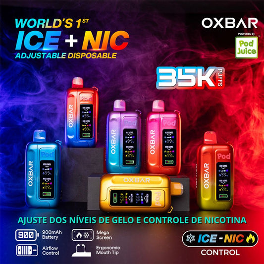 Oxbar 35000 Puffs Pod Descartavel