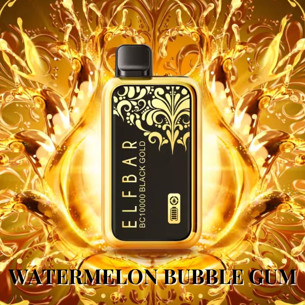 Elfbar Pod Descartável BC10000 Puffs Black Gold