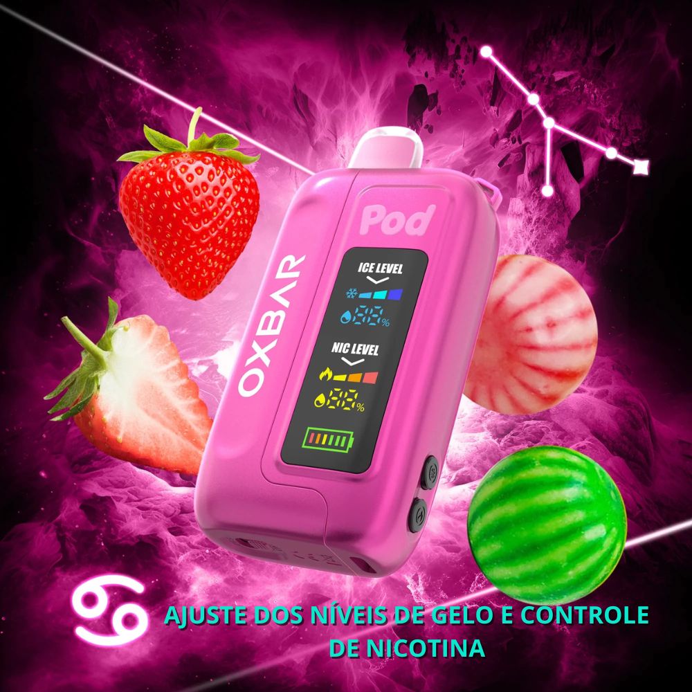 OXR-ICE-NIC-CON35k: Pink Strawberry Burst