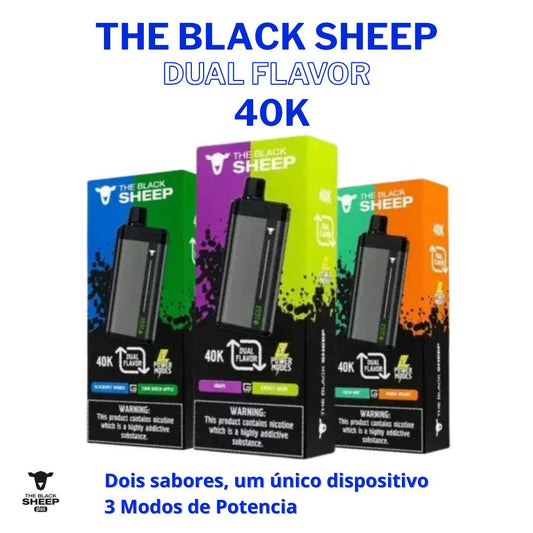 The Black Sheep Dual Flavor 40k Pod Descartável - 40000 Puffs