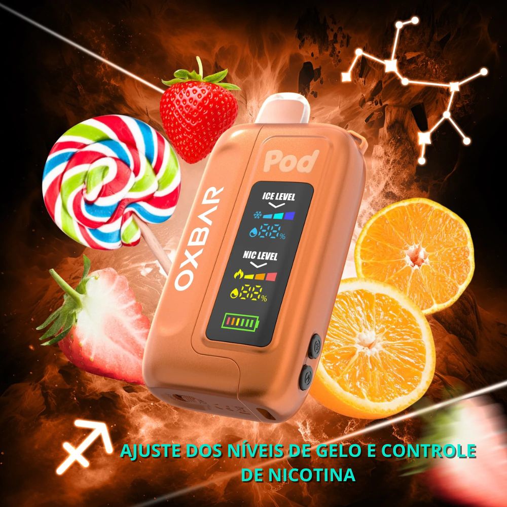 OXR-ICE-NIC-CON35k: Strawberry Orange Pop