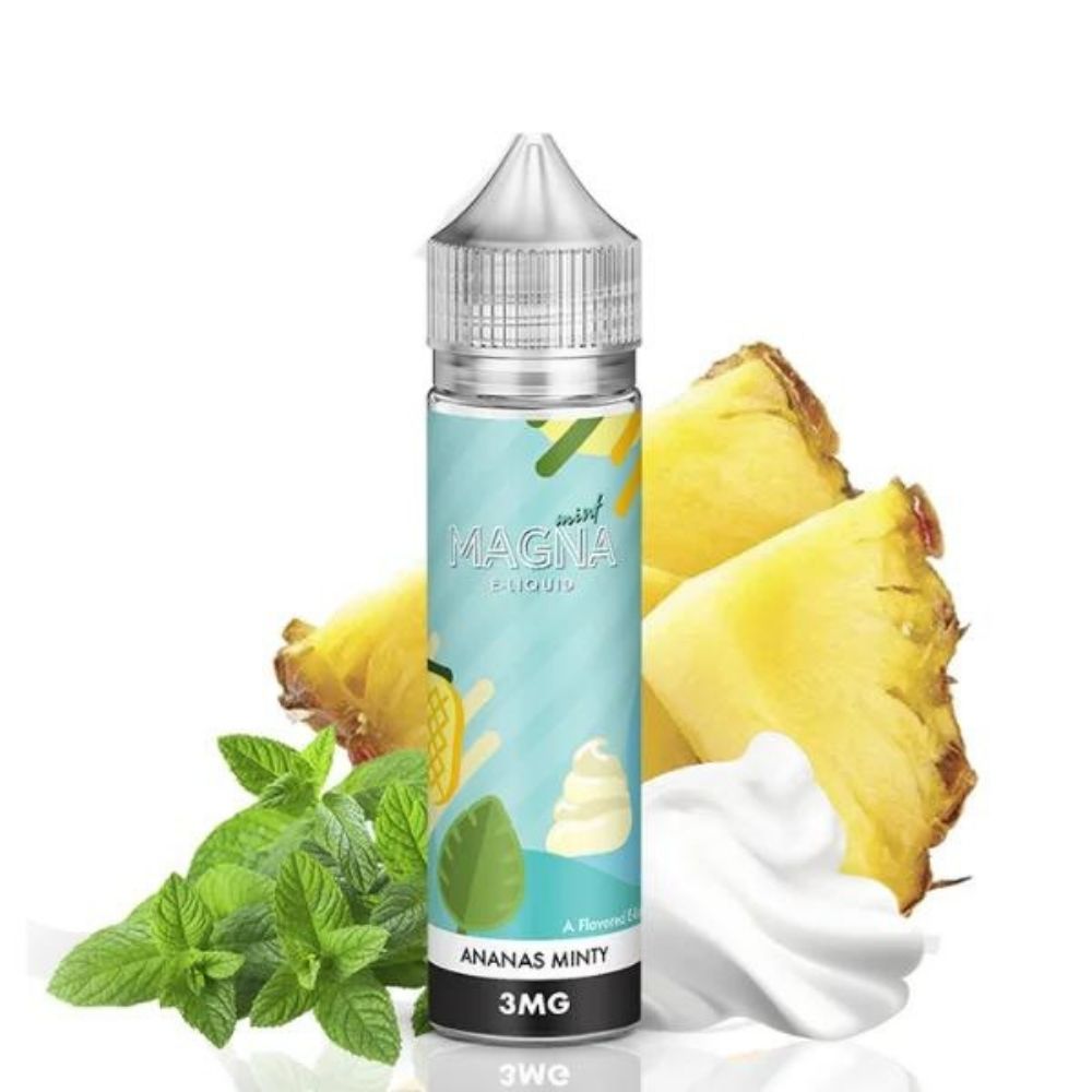 Magna Vape juice 60ml - 3mg Ananas Minty