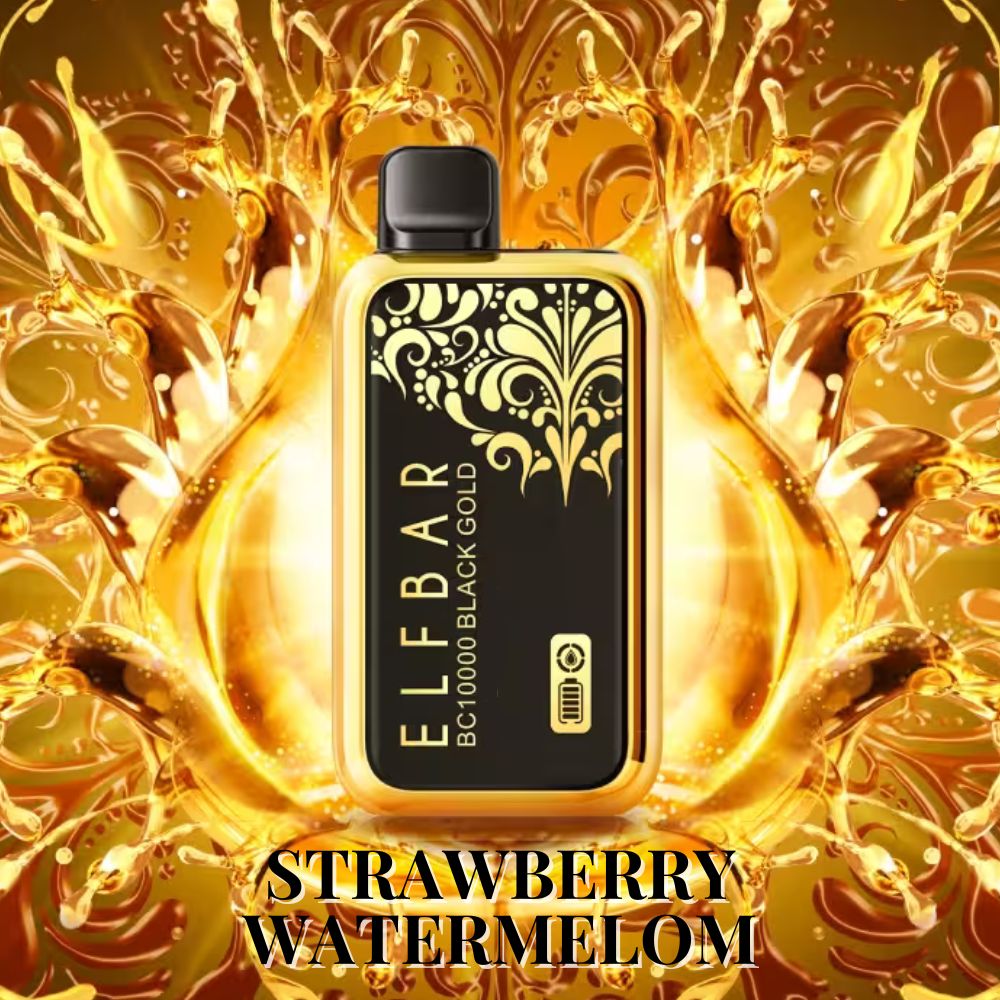 Elfbar Pod Descartável BC10000 Puffs Black Gold