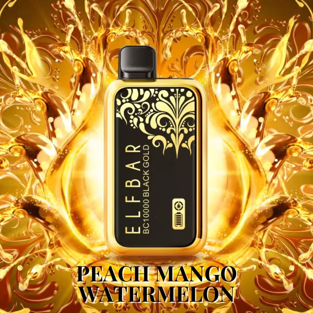 Elfbar Pod Descartável BC10000 Puffs Black Gold