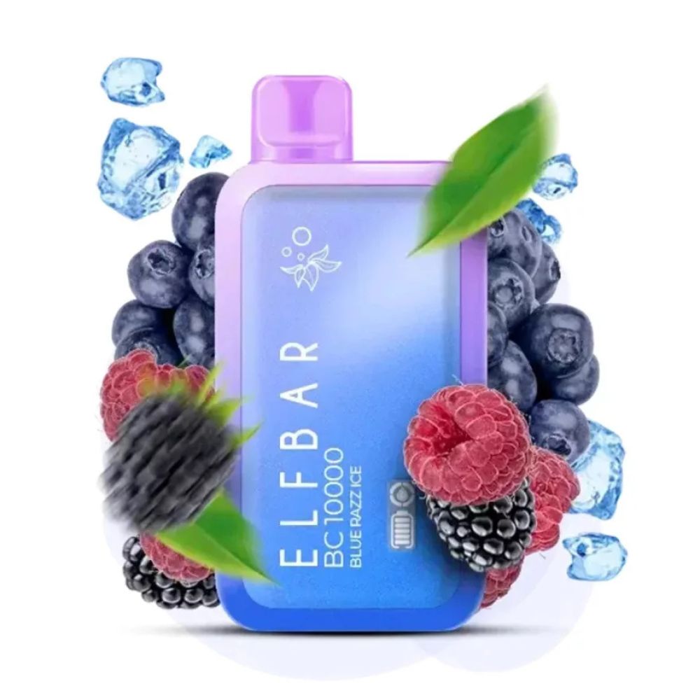 ELF-10; Blue razz Ice