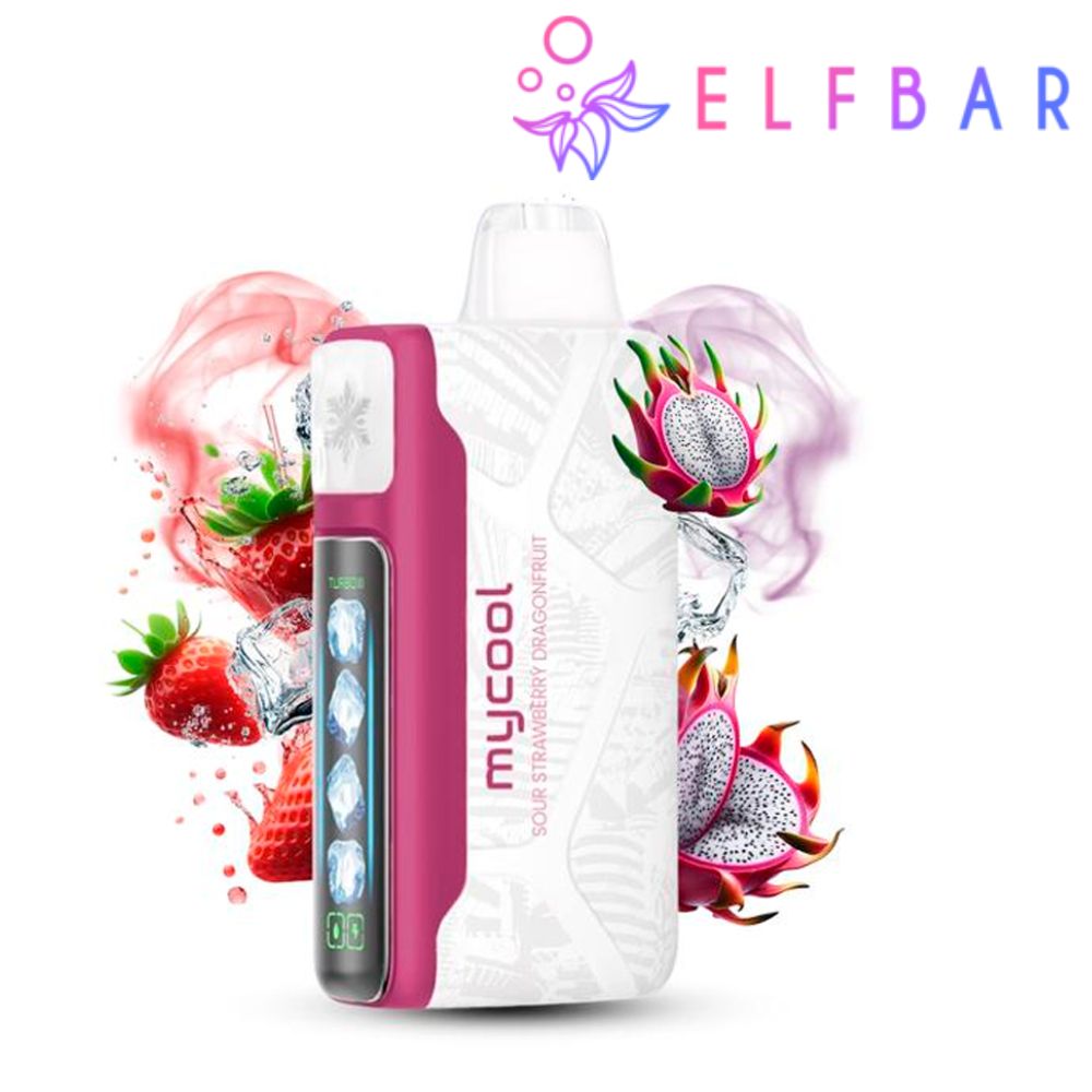 ELF-ICE-KING 40K: Sour Strawberry dragonfruit