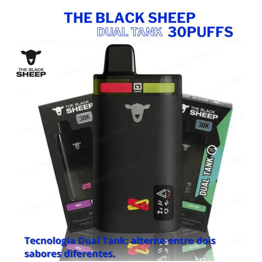 The Black Sheep Dual Tank 30k Pod Descartável - 30000 Puffs