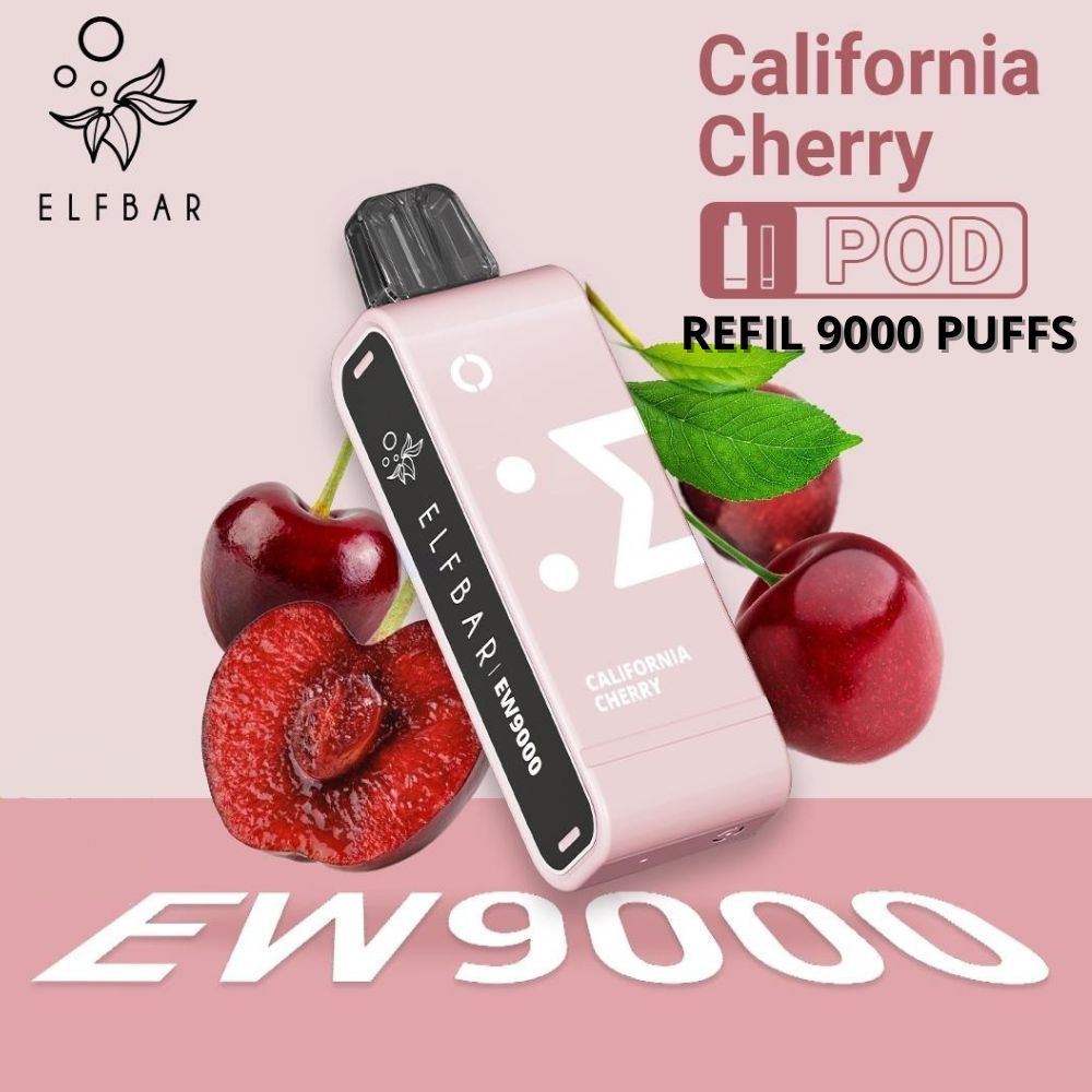 ELF-EW9000 Refil 9k: California Cherry