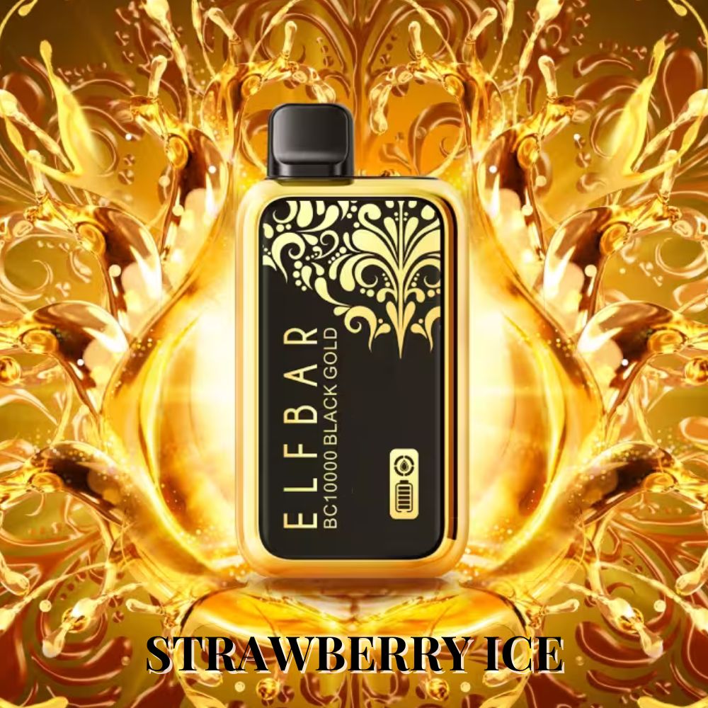 Elfbar Pod Descartável BC10000 Puffs Black Gold